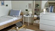 aesthetic and cozy room makeover🪞✨ | pinterest style inspired