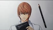 Drawing Light Yagami - Death Note