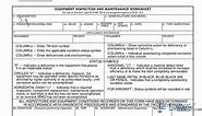 Learn How to Fill the DA form 2404 Equipment Inspection and Maintenance Worksheet