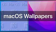 macOS Wallpaper Evolution (1997 - 2021)
