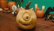 Mike Wazowski Pumpkin Carving
