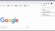 Hide/Unhide Extension Icons From Google Chrome Toolbar