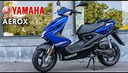 2021 Yamaha Aerox - BEST 50cc Scooter Walkaround, Starting Sound, All Details