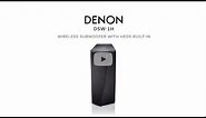Introducing the Denon DSW-1H Wireless Subwoofer