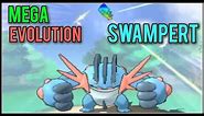 Mega Swampert Evolution - Pokemon Omega Ruby and Alpha Sapphire