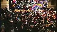 New Years Eve at Times Square - 1989 to 1990 - from CBS!