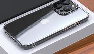 3.38US $ |Iphone 13 Clear|electroplated Tempered Glass Iphone Case 14/13/12/11 Pro Max Shockproof Cover