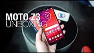 Moto Z3 Unboxing and First Look!