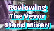 PRODUCT REVIEW! VEVOR Stand Mixer!