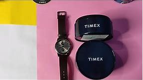 Timex Fusion Multifunction Analog Brown Dial Men's Watch || timex watch unboxing || Amazon watches||