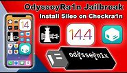 OdysseyRa1n Jailbreak| Install Sileo on iOS 14.8/13.7/12.5.5|Odysseyn1x Jailbreak|Sileo on Checkra1n