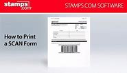 Stamps.com - How to Print a SCAN Form
