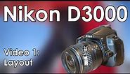 Nikon D3000 Manual 1: Layout Buttons, Features, and Specs