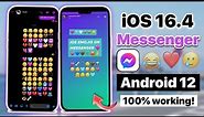 How to get iOS Emoji Messenger on Android 12 (No apps needed!)