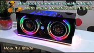 Bluetooth Boombox Speaker Build With Music Reactive Led Light