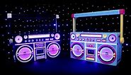 Giant Boombox Prop Hire