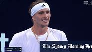 Zverev left confused by millimetre perfect ace