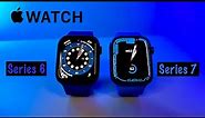 [Hands-On] BLUE Aluminum Apple Watch Series 7 vs Blue Series 6 | Best Watch Bands to Pair Up ⌚️