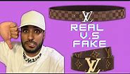 Real vs Fake Louis Vuitton | HOW TO SPOT A FAKE LOUIS VUITTON BELT