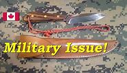 Canadian Military Issue Knife, Grohmann/Russell, Boat/Belt Knife