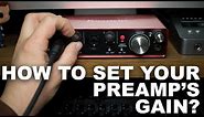 How To Set Your Microphone's Gain / Level for Beginners (FAQ Series)