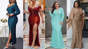 Latest Sequin Evening Gowns for ladies; Timeless Sequin Dresses