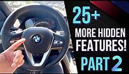 25+ MORE HIDDEN Features, Functions & Tricks on BMWs! PART 2!