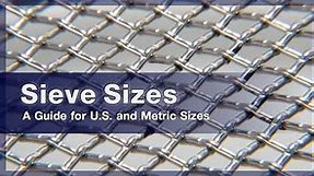 Sieve Sizes: A Guide to U.S. and Metric Sizes