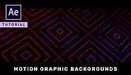 Advanced Motion Graphic Backgrounds in After Effects - Complete After Effects Tutorial