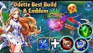 Best Odette build 2024: Items, Emblems & Strategy [Mobile Legends]