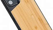 Mous - Protective Case for iPhone 12 Mini - Limitless 3.0 - Bamboo - No Screen Protector