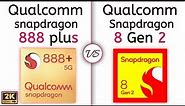 Snapdragon 888 Plus vs Snapdragon 8 Gen 2 | what's better For Flagship Experience!?
