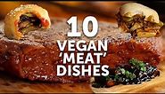 10 VEGAN MEAT DISHES | BOSH! | VEGAN