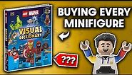 Collecting EVERY Figure in the LEGO Marvel Visual Dictionary