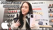 Phone Case Shopping for the iPhone 14 Pro Max! (Apple Store Vlog)