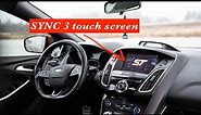 Ford Focus st Sony 8inch radio install kit