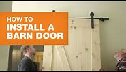 Barn Door Installation: How to Install a Barn Door