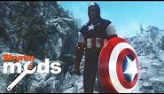 Captain America and the Throwable Shield - Top 5 Skyrim Mods of the Week