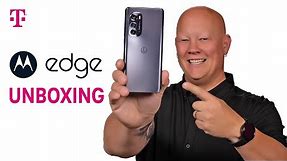 Motorola Edge Unboxing: Big Display 5G Smartphone | T-Mobile