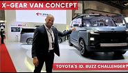 Is X-Gear Van Concept Toyota's Answer to VW ID. Buzz? | Walkaround and First Look