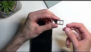 How to Insert Nano SIM Card into MOTOROLA Razr 40