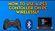 How To Use A PS3 Controller On A PC Wirelessly