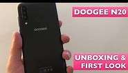 Doogee N20 Unboxing and First Impression (English)