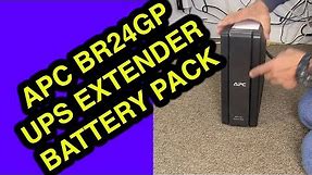 APC External Battery Backup Pack BR24BPG (for UPS Model BR1500G) Review