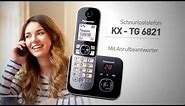 Schnurlostelefon KX-TG6821 | Panasonic Produktvorstellung