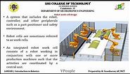 Robot Work cell - Design