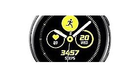 SAMSUNG Galaxy Watch Active (40MM, GPS, Bluetooth ) Smart Watch with Fitness Tracking, and Sleep Analysis - Black (US Version)