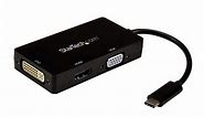 StarTech.com USB-C Multiport Video Adapter USBC / HDMI / VGA / DVI Adapter - external video adapter | Dell Australia
