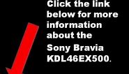Sony Bravia KDL46EX500 1080P 120Hz 46-Inch LCD HD TV