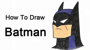 How to Draw Batman from the Animated Series